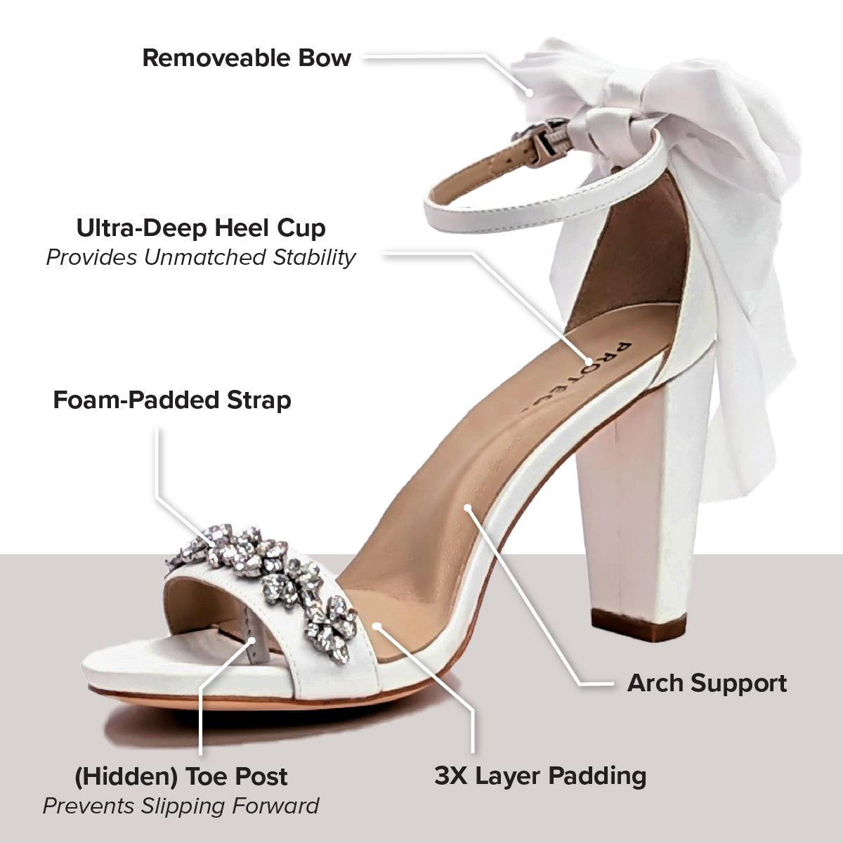 Bridal 101: 5 Tips On Choosing Your Bridal Shoes - Front Roe by Louise Roe